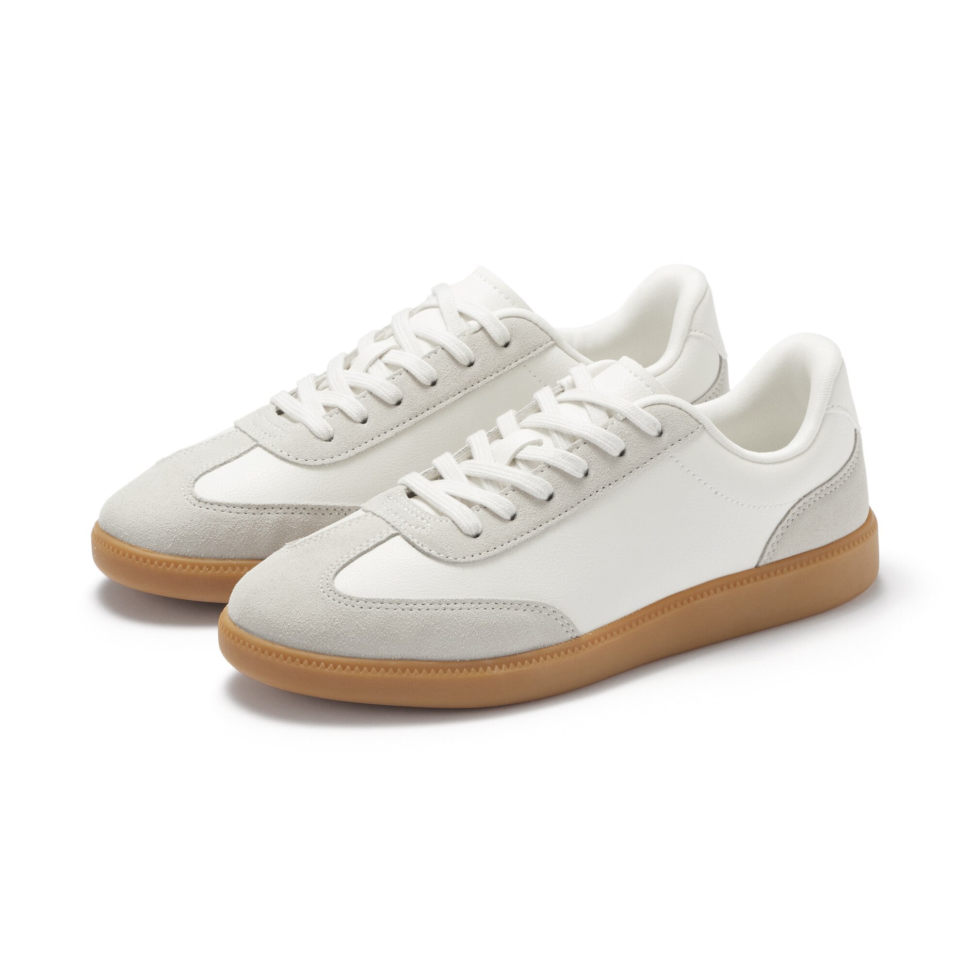 婦人　柔らかい中敷を使用した　コンビネーションスニーカー