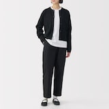 婦人　柔らかい中敷を使用した　撥水ストラップリボンフラットシューズ