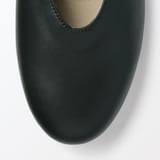 婦人　疲れにくい　レザー深履きシューズ