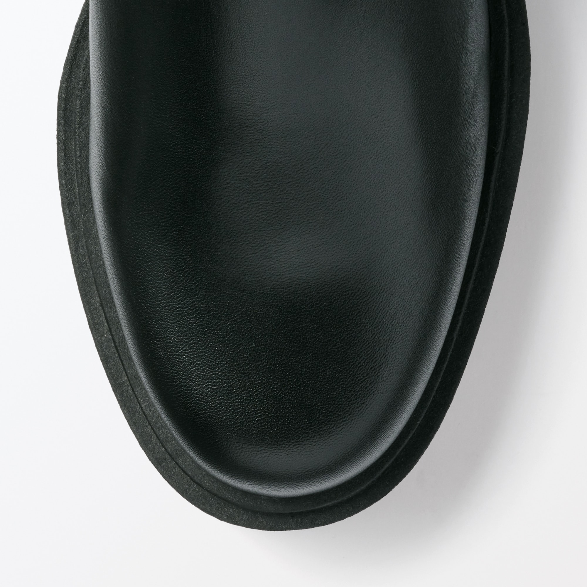 婦人　レザーチェルシーブーツ