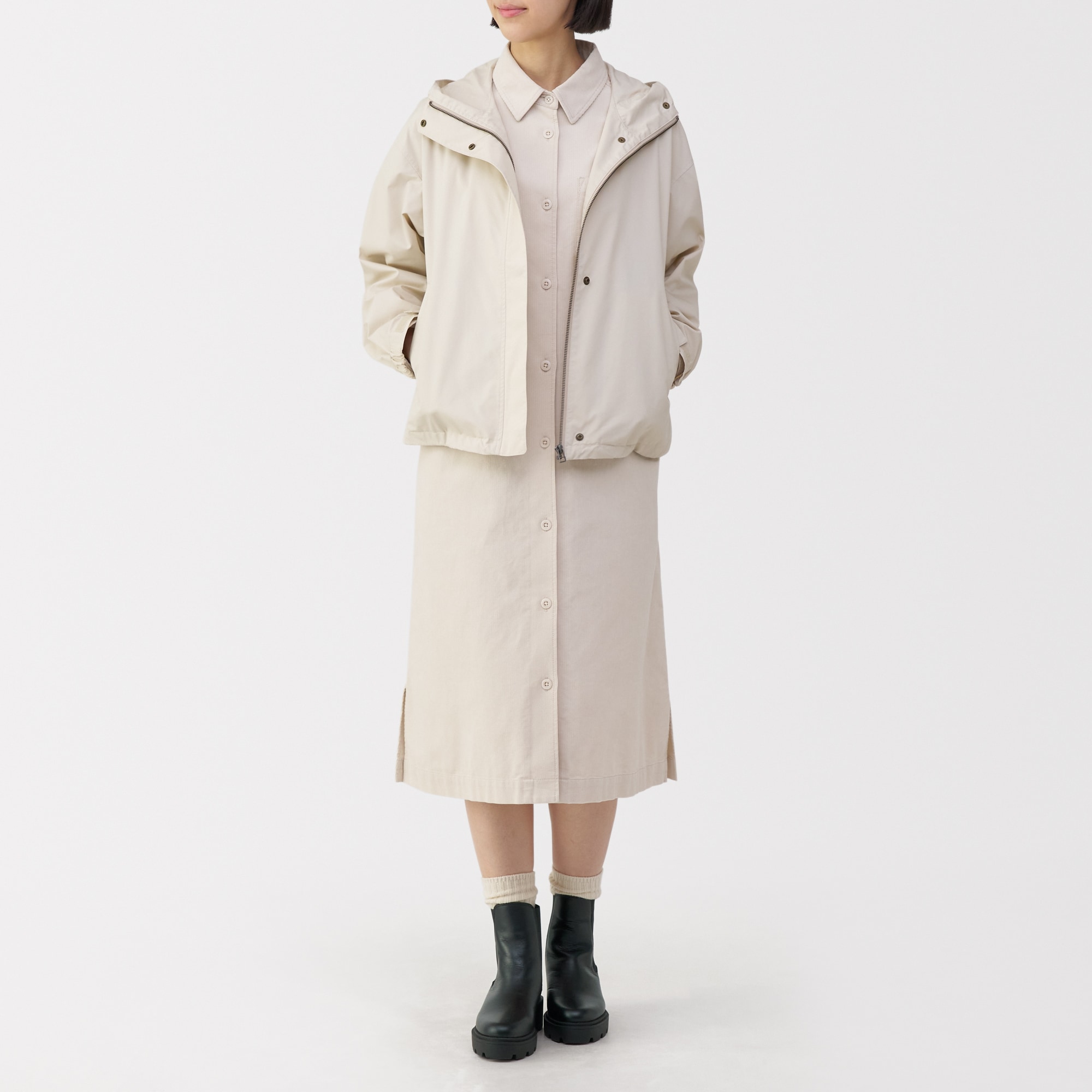 婦人 レザーチェルシーブーツ | 無印良品