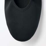 婦人　撥水フラットバレエシューズ