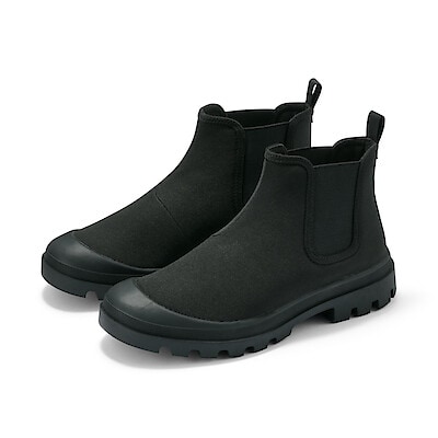 婦人　柔らかい中敷を使用した　撥水サイドゴアブーツ