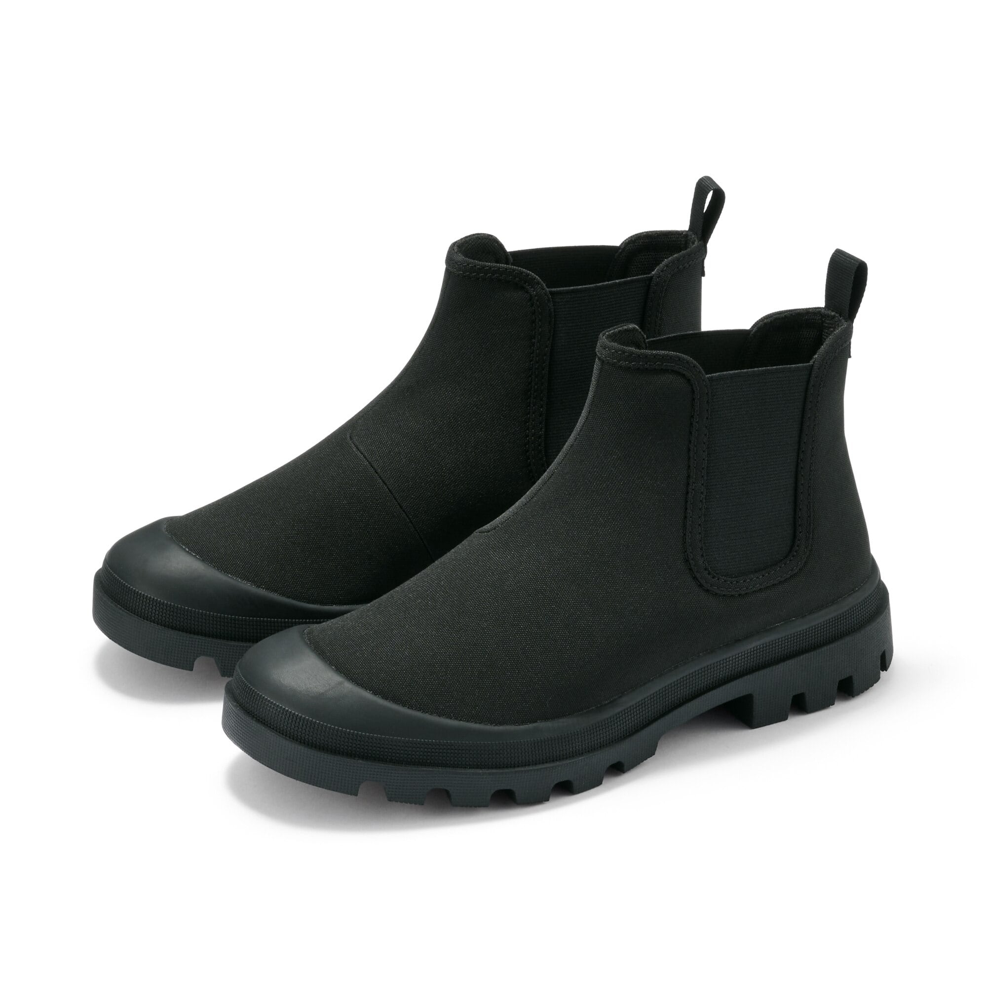 婦人　柔らかい中敷を使用した　撥水サイドゴアブーツ