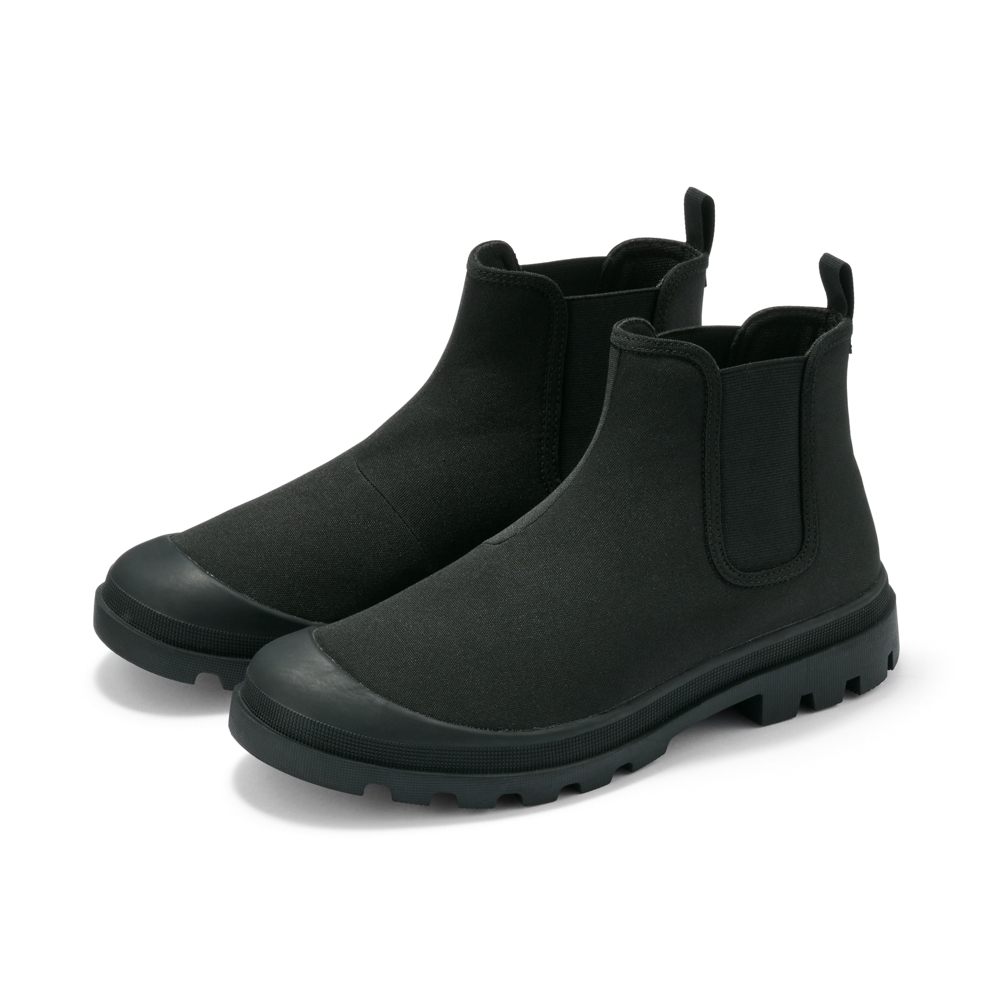 紳士　柔らかい中敷を使用した　撥水サイドゴアブーツ