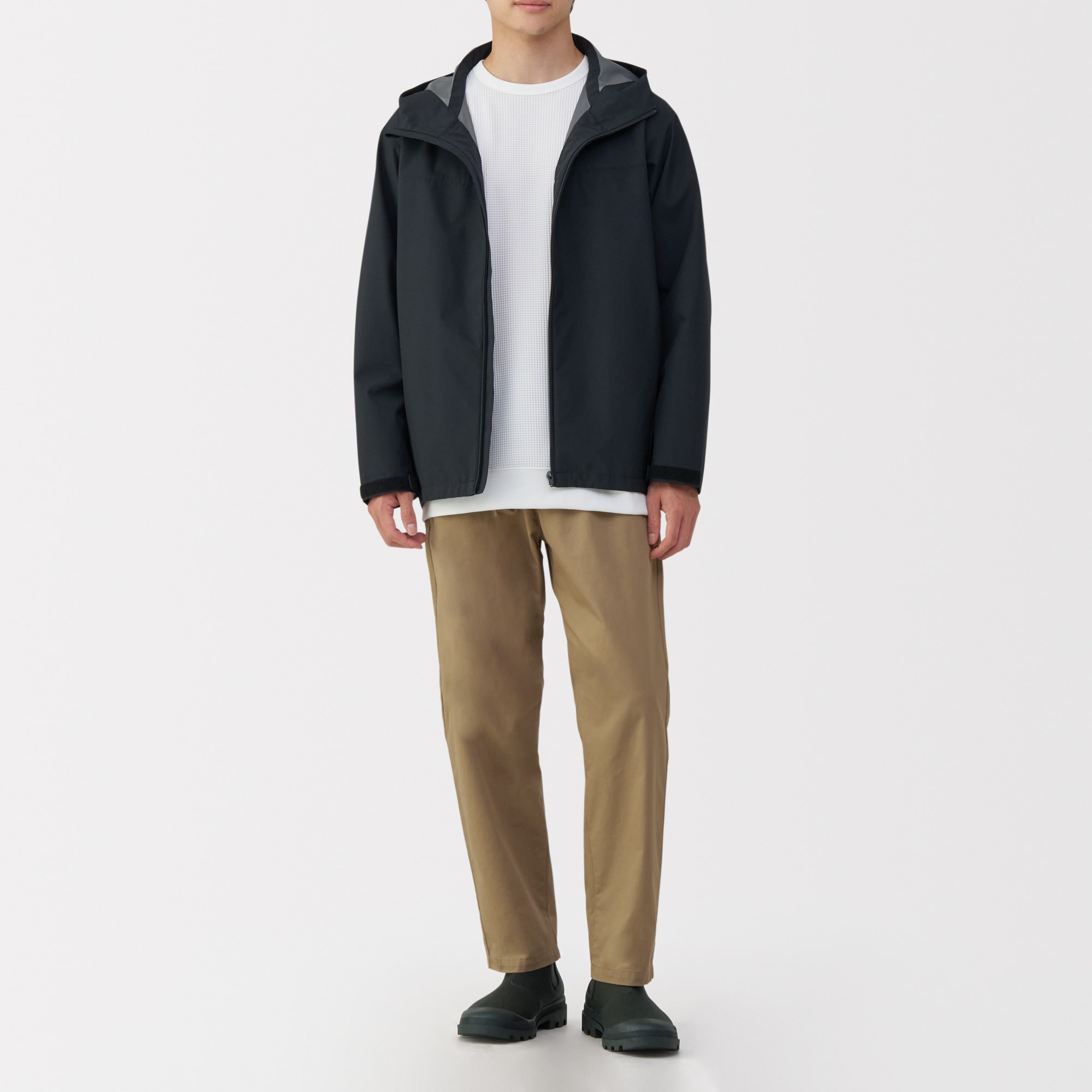 紳士　柔らかい中敷を使用した　撥水サイドゴアブーツ