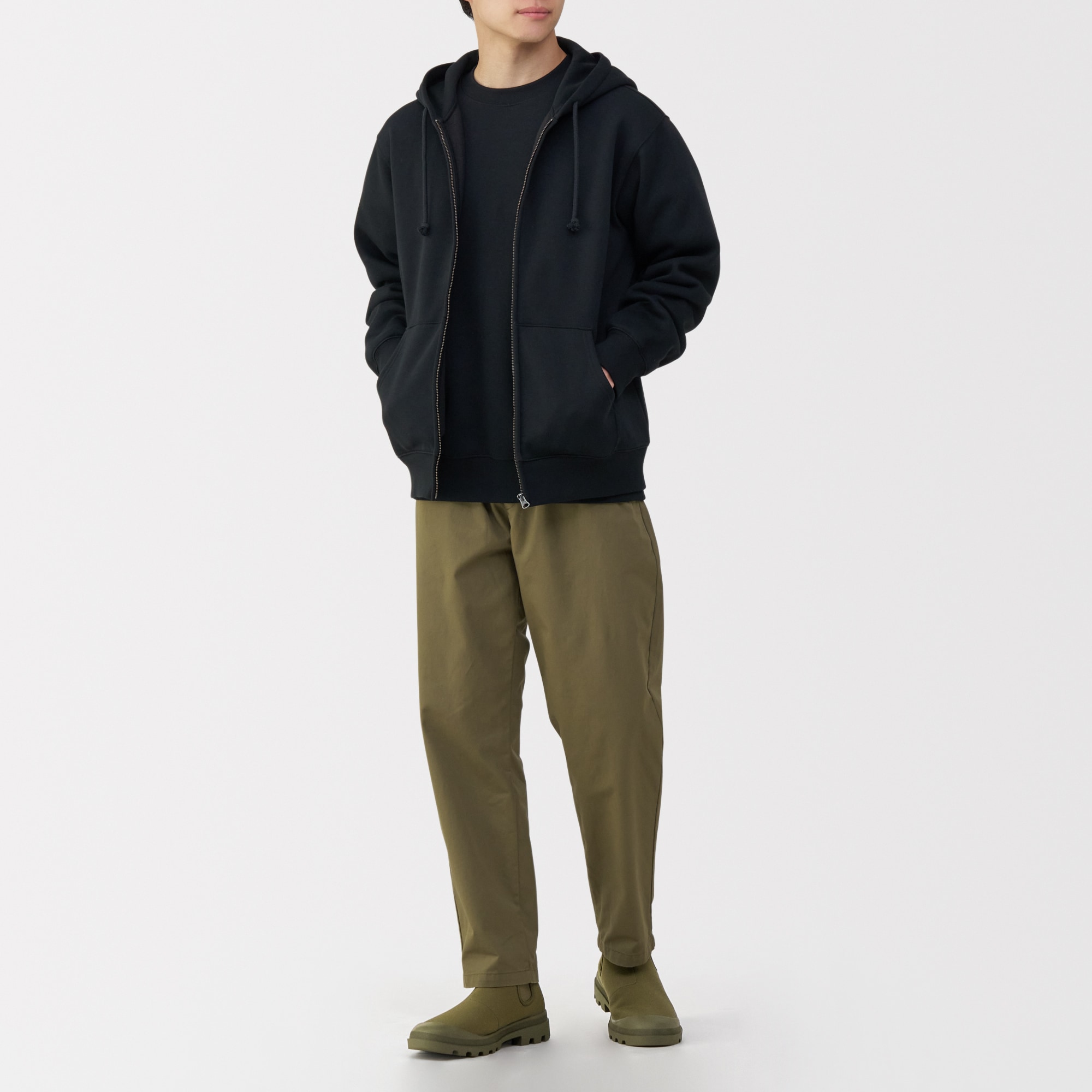 紳士　柔らかい中敷を使用した　撥水サイドゴアブーツ