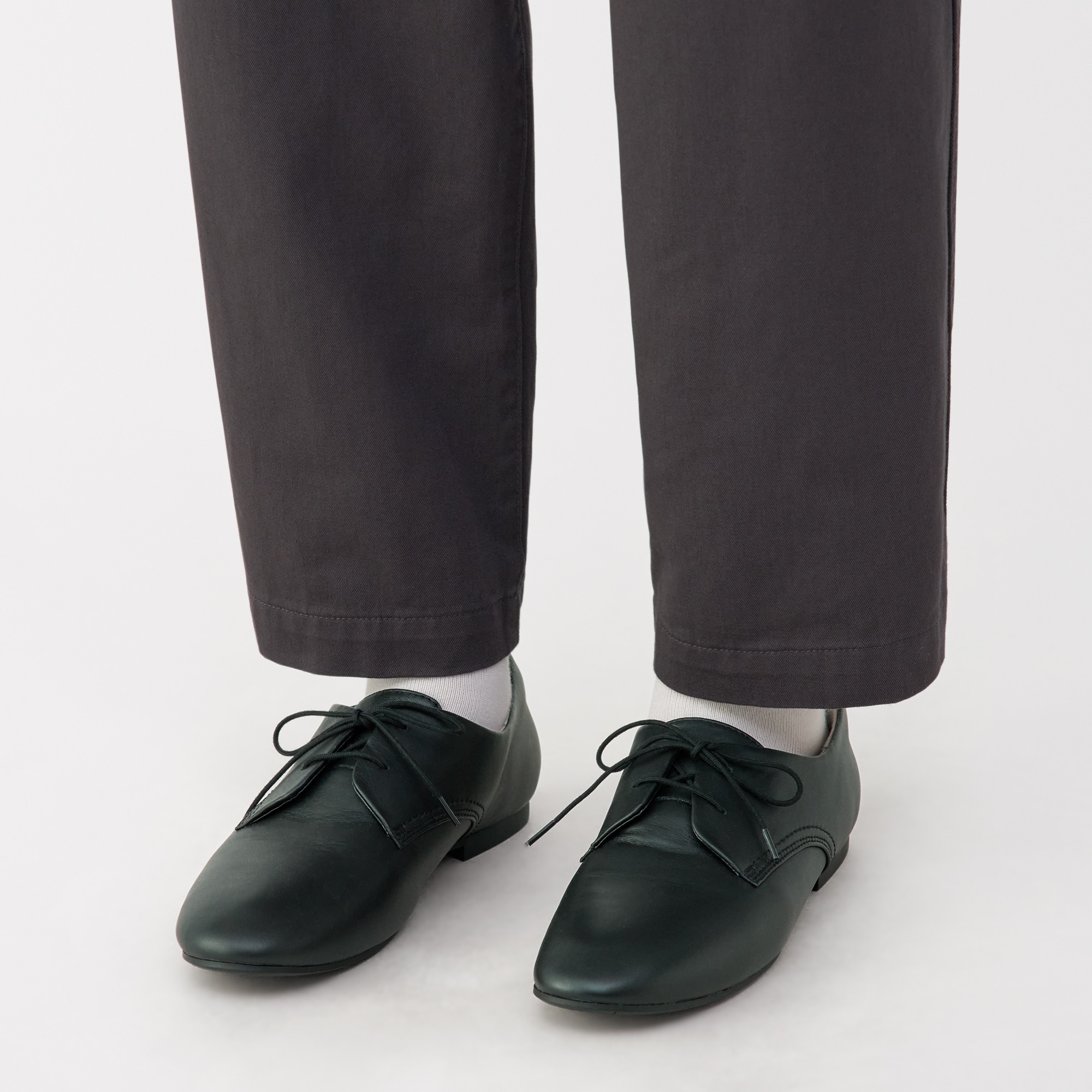 婦人　疲れにくい　レザーシューズ