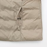 婦人　軽量ダウンポケッタブルノーカラージャケット