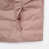 婦人　軽量ダウンポケッタブルノーカラージャケット