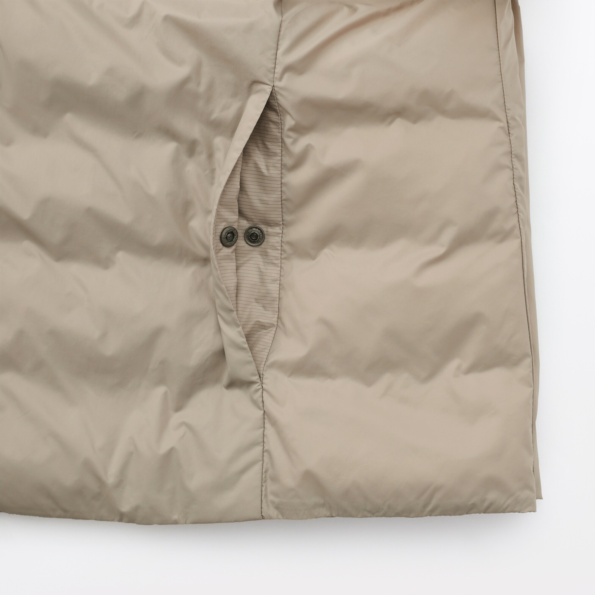 婦人 軽量ダウンポケッタブルノーカラージャケット | 無印良品