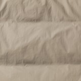 婦人　軽量ダウンポケッタブルノーカラーロングベスト