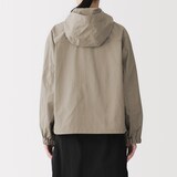 婦人　撥水ＵＶカットポケッタブルフードジャケット