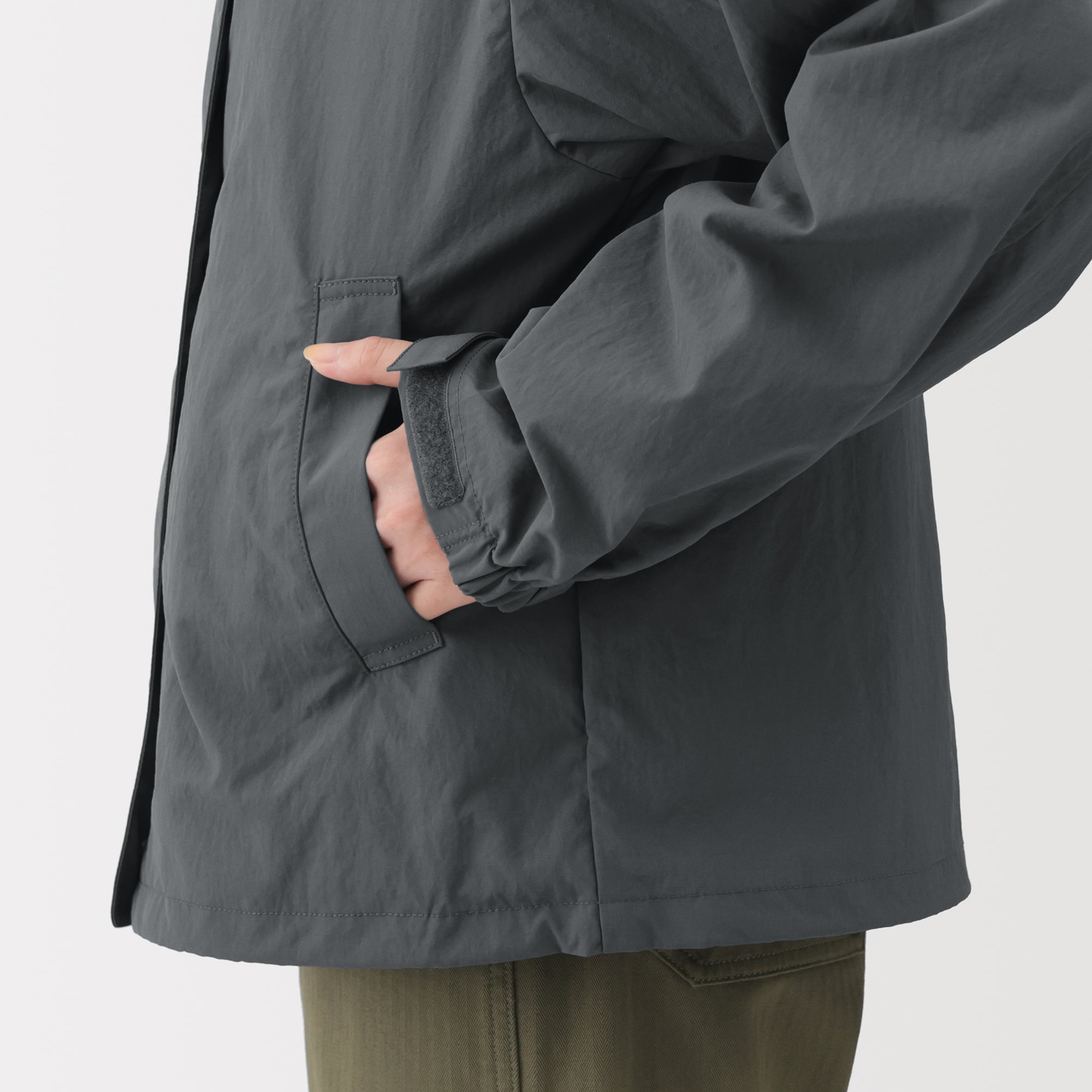 婦人 撥水UVカットポケッタブルフードジャケット | 無印良品