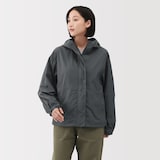 婦人　撥水ＵＶカットポケッタブルフードジャケット