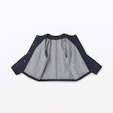 婦人　木の実から作ったカポック混デニムジャケット　