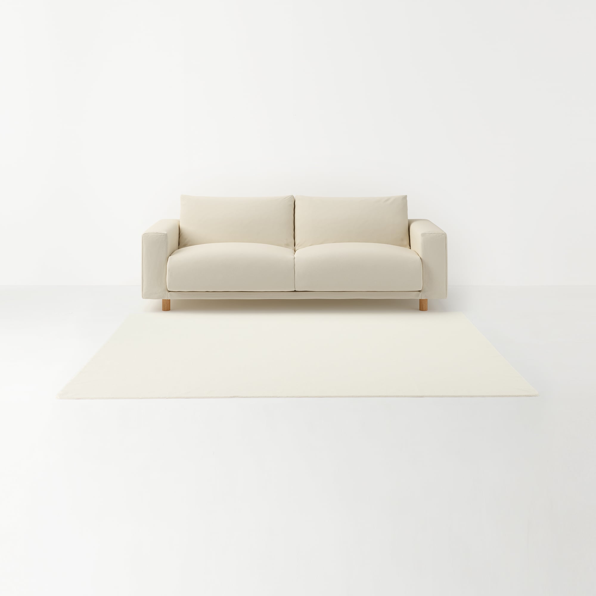 再生ポリエステル あたたかファイバーマルチラグ 205×245 | 無印良品