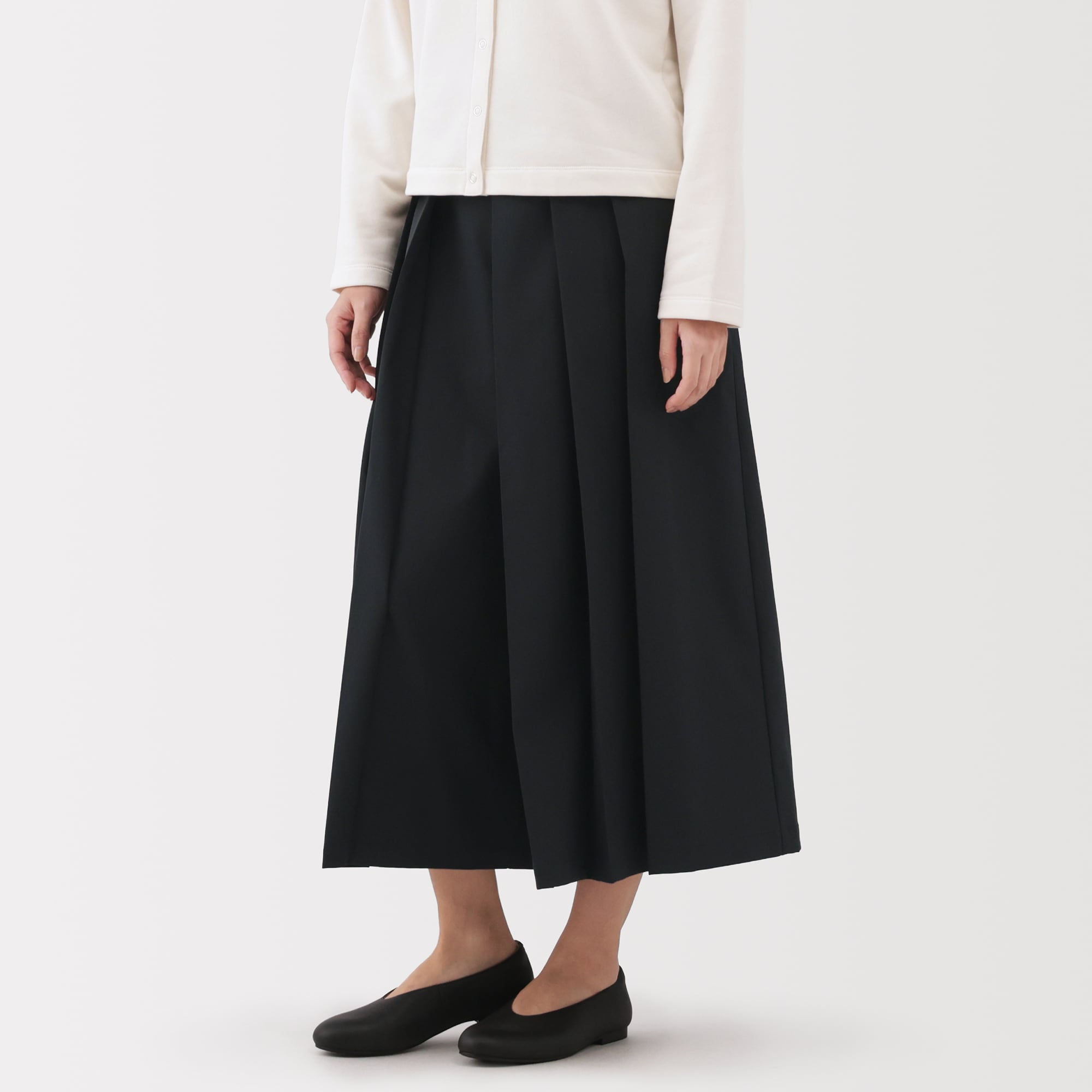 婦人 二重織りはかまパンツ | 無印良品