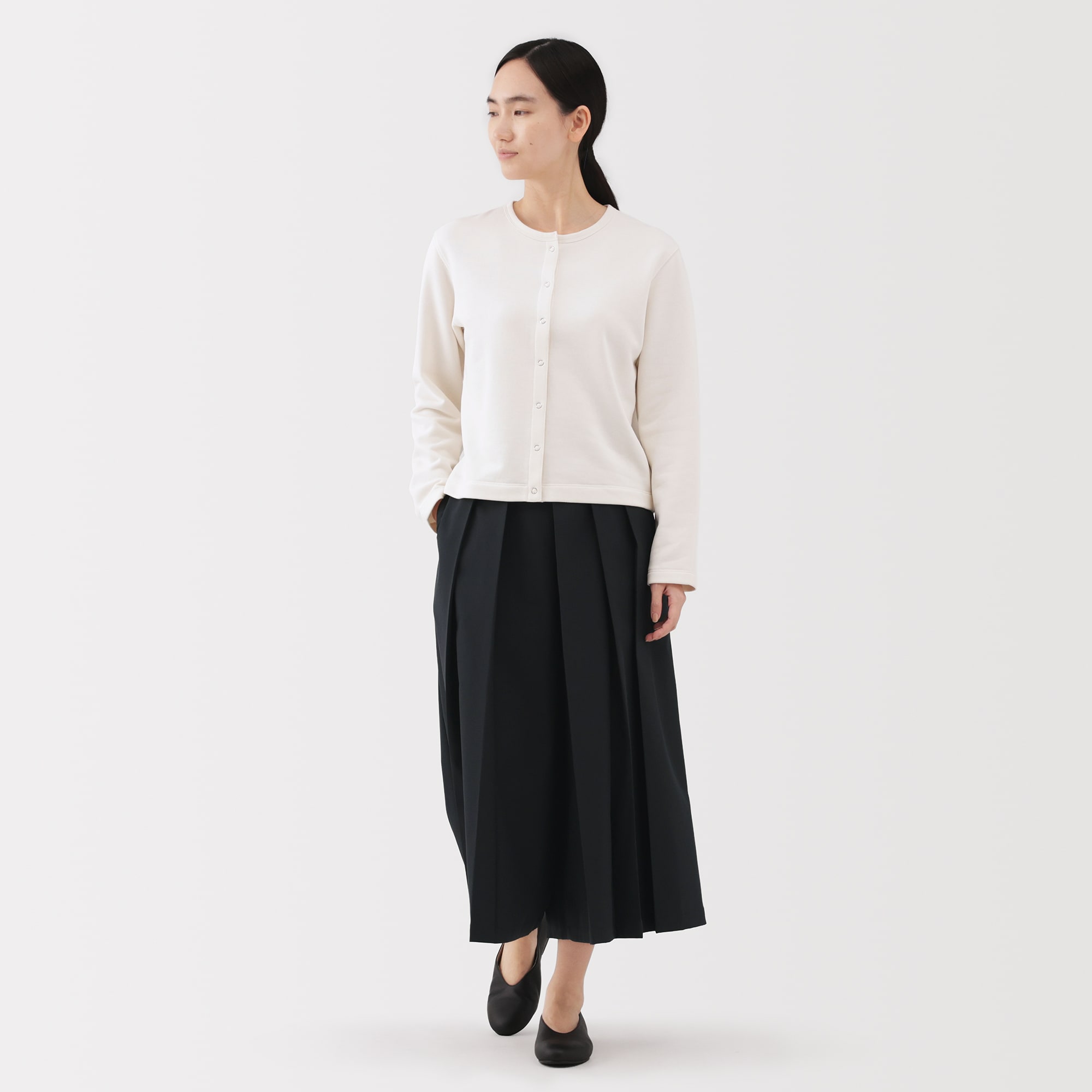 婦人 二重織りはかまパンツ | 無印良品