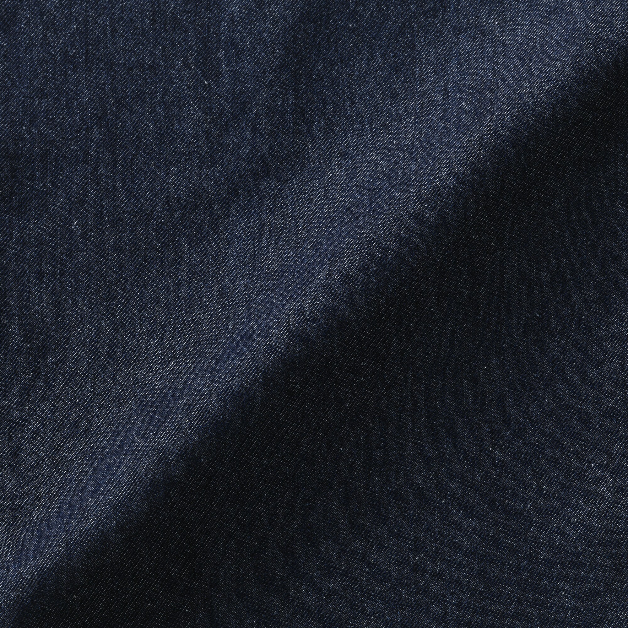 婦人　洗いざらし　デニムイージーテーパードパンツ