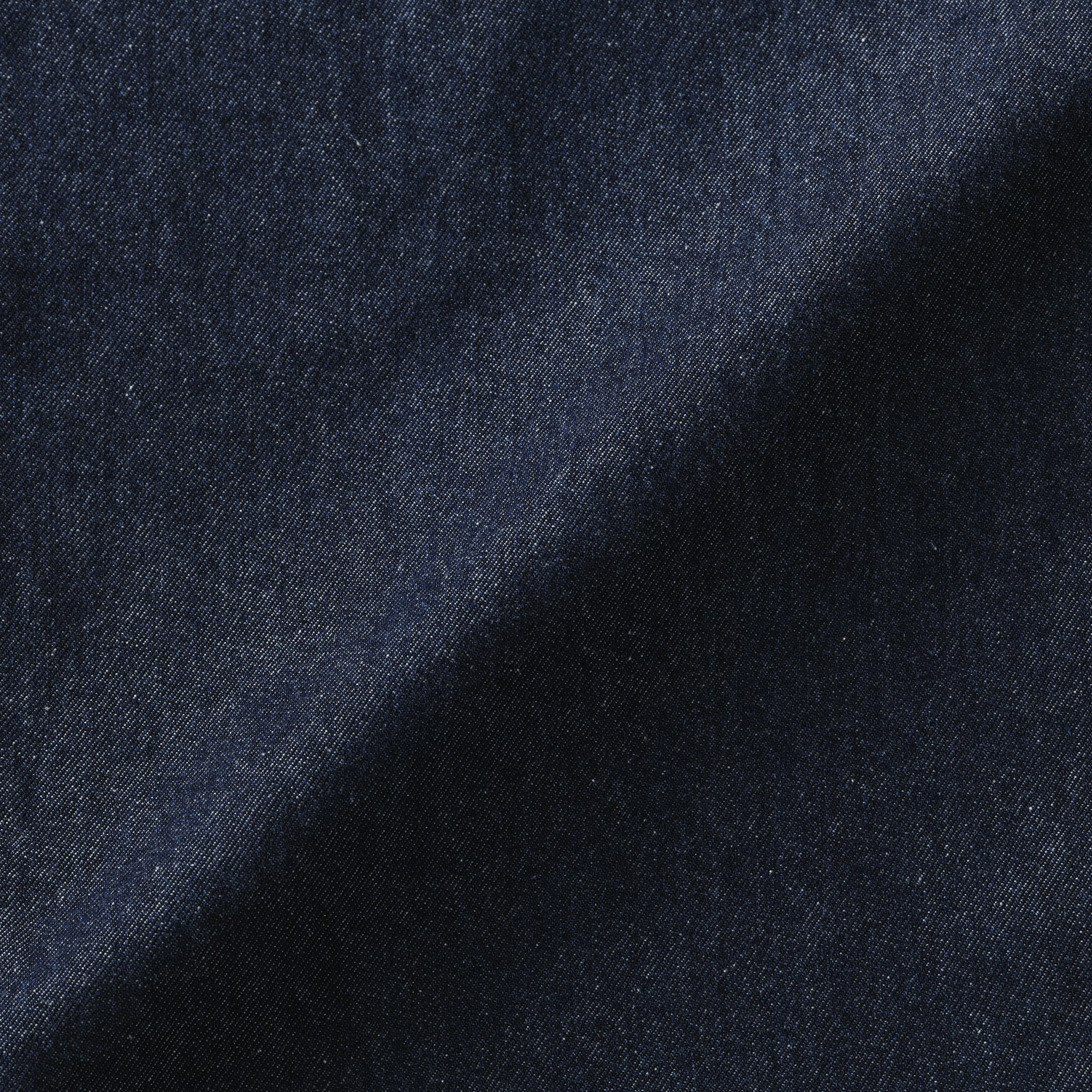 婦人　洗いざらし　デニムイージーテーパードパンツ