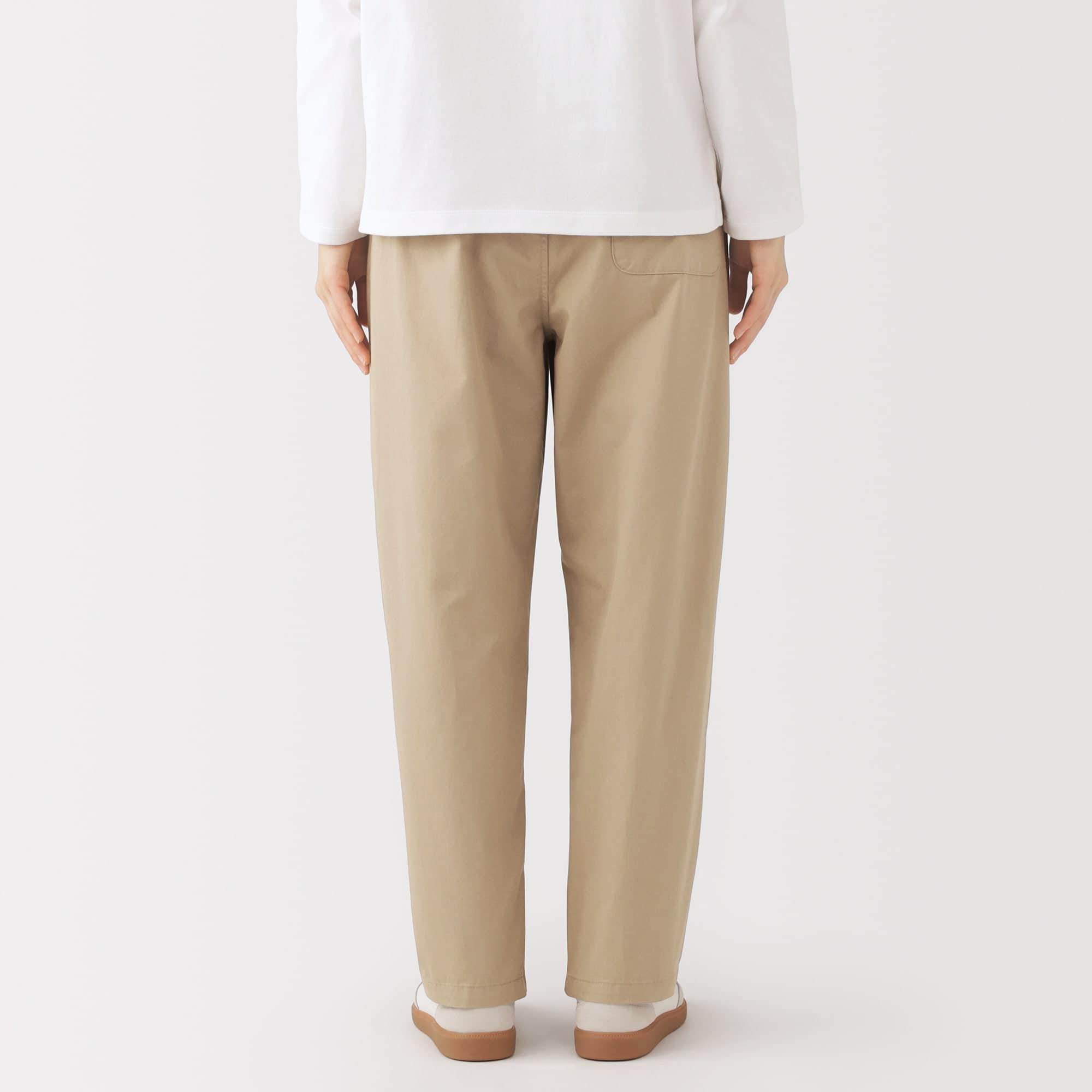 婦人 洗いざらし コットンイージーテーパードパンツ | 無印良品