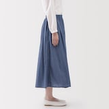 婦人　綿ボイル　ギャザースカート