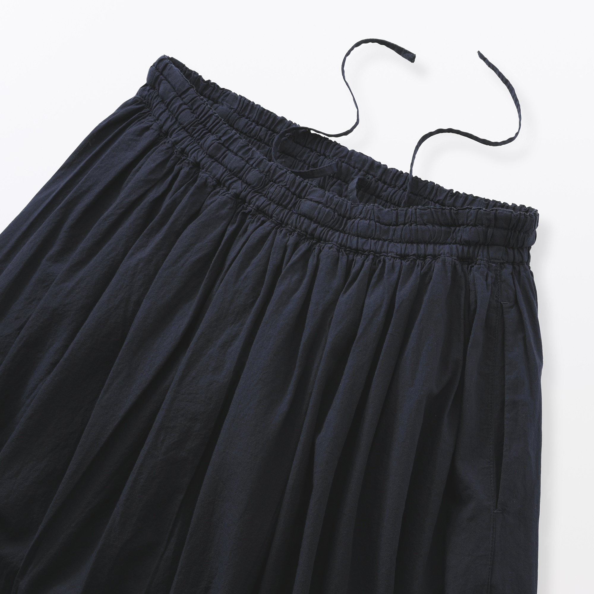 婦人　綿ボイル　ギャザースカート