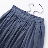 婦人　綿ボイル　ギャザースカート