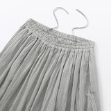 婦人　綿ボイル　ギャザースカート