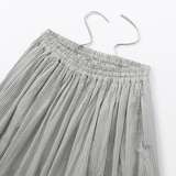 婦人　綿ボイル　ギャザースカート