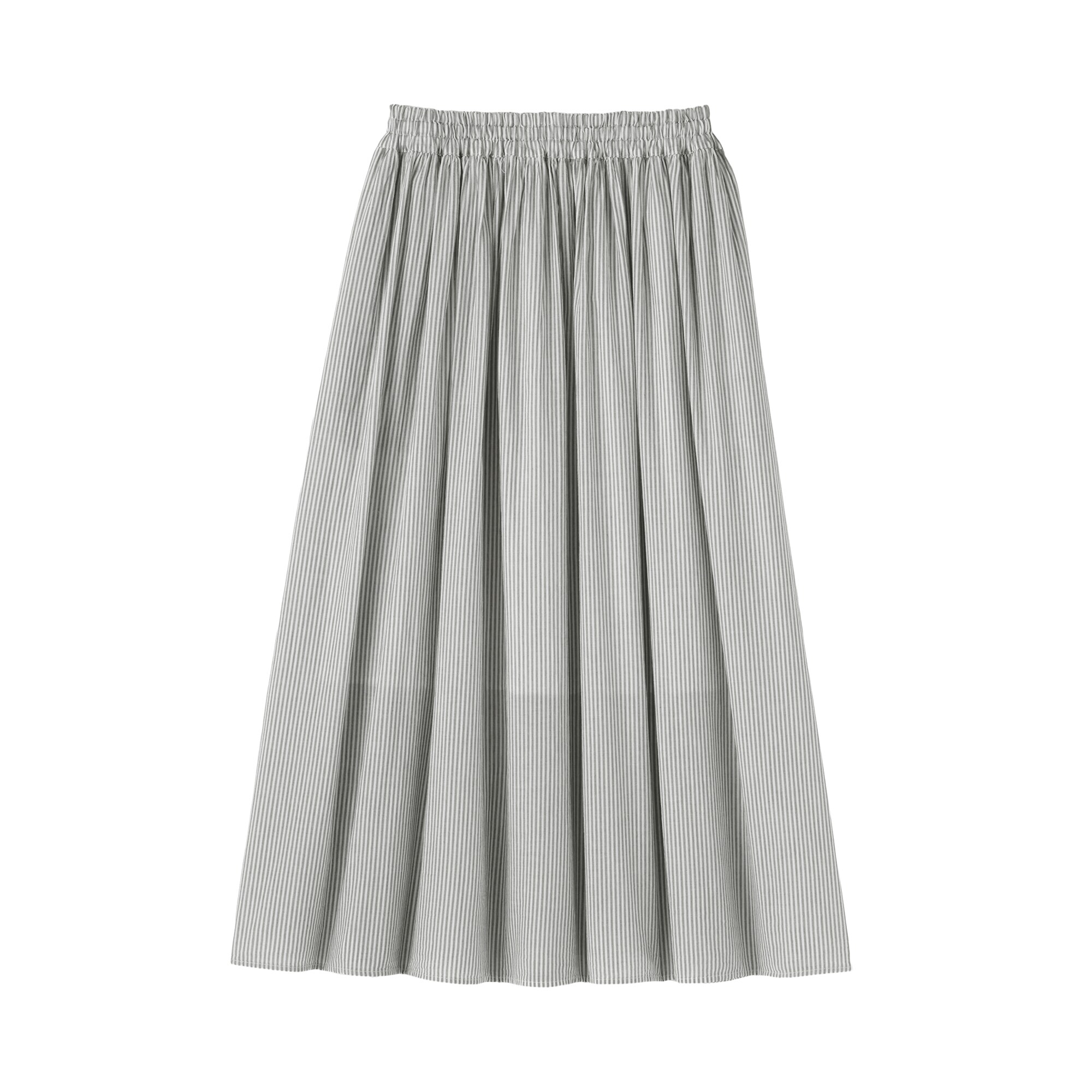 婦人　綿ボイル　ギャザースカート