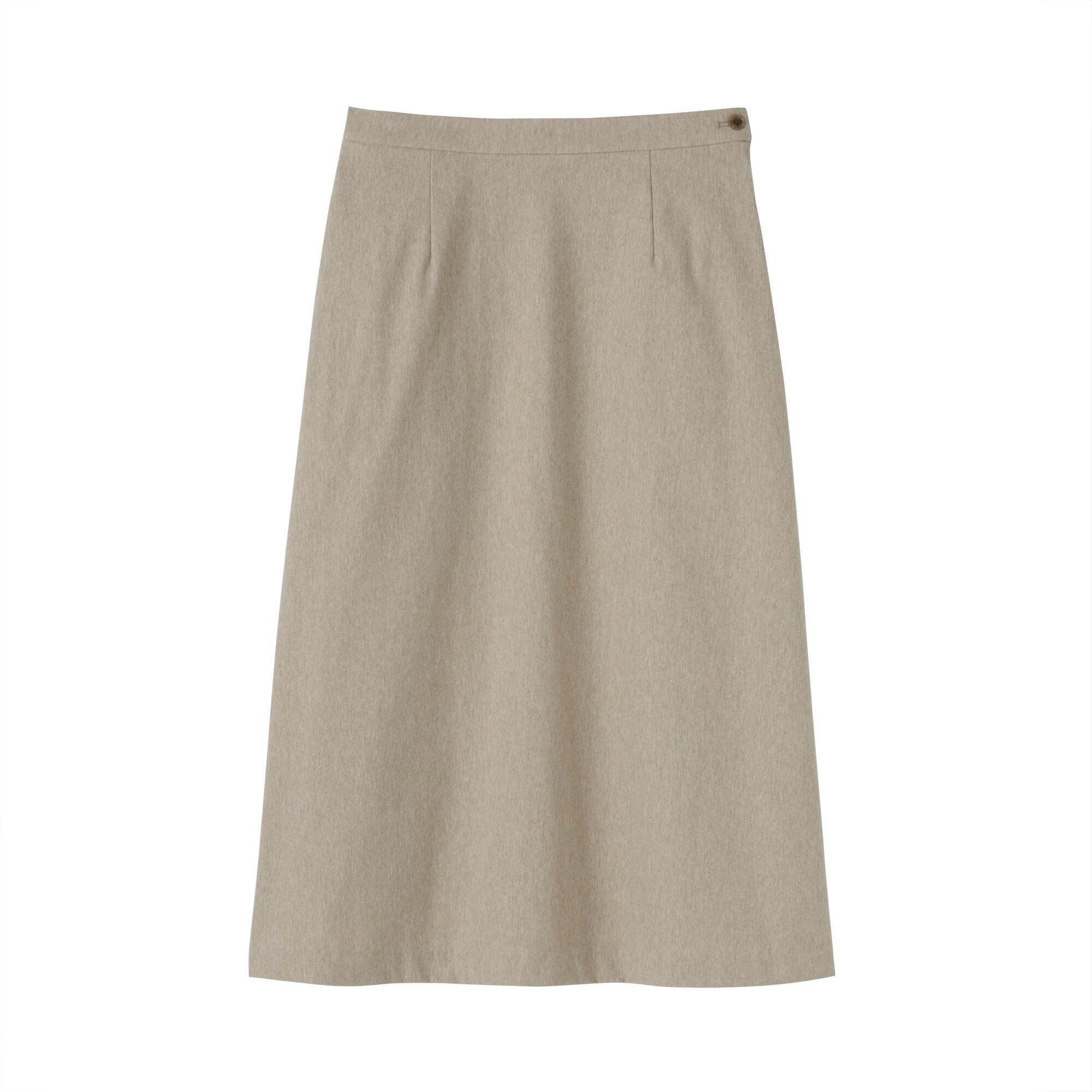 婦人　縦横ストレッチ起毛　フレアスカート