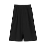 婦人　縦横ストレッチ起毛　クロップドパンツ