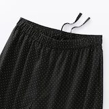 婦人　なめらか　リヨセル混イージーワイドパンツ