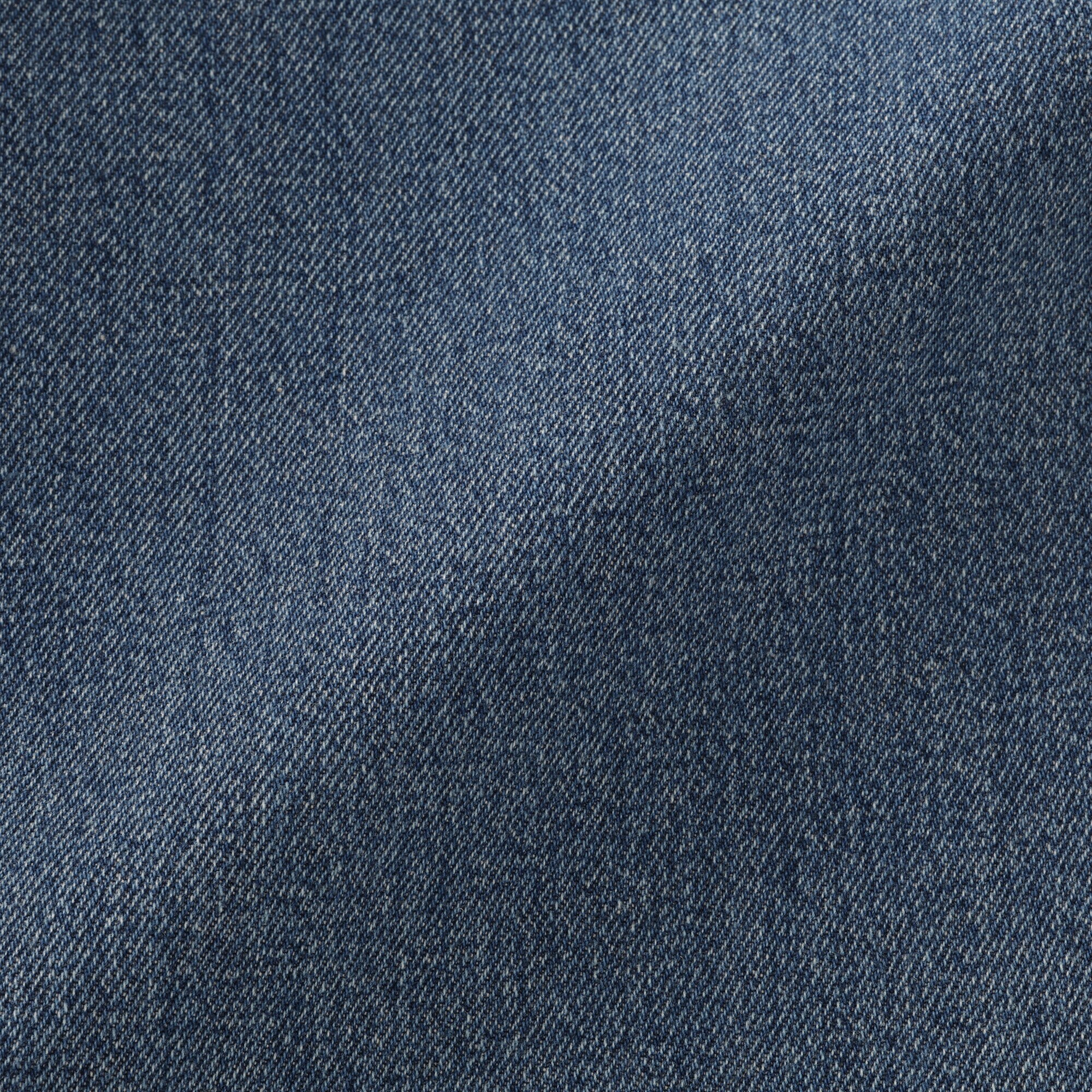 婦人　木の実から作ったカポック混　デニムバレルパンツ