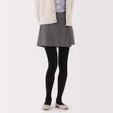 婦人　縦横ストレッチ起毛　スコート