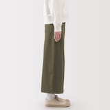 婦人　ストレッチチノ　Ａラインスカート