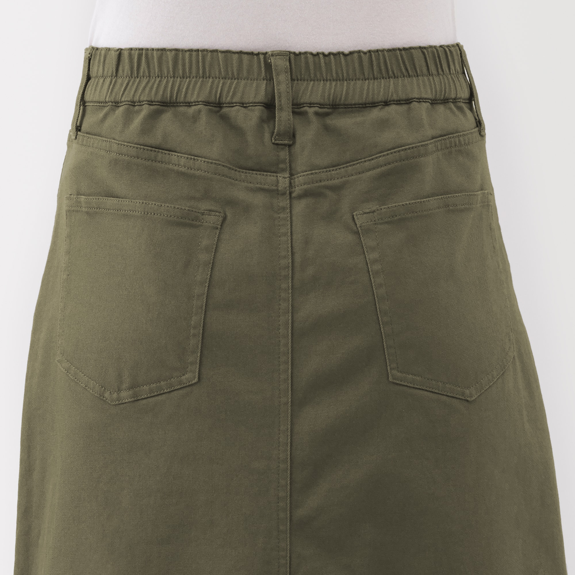 婦人　ストレッチチノ　Ａラインスカート