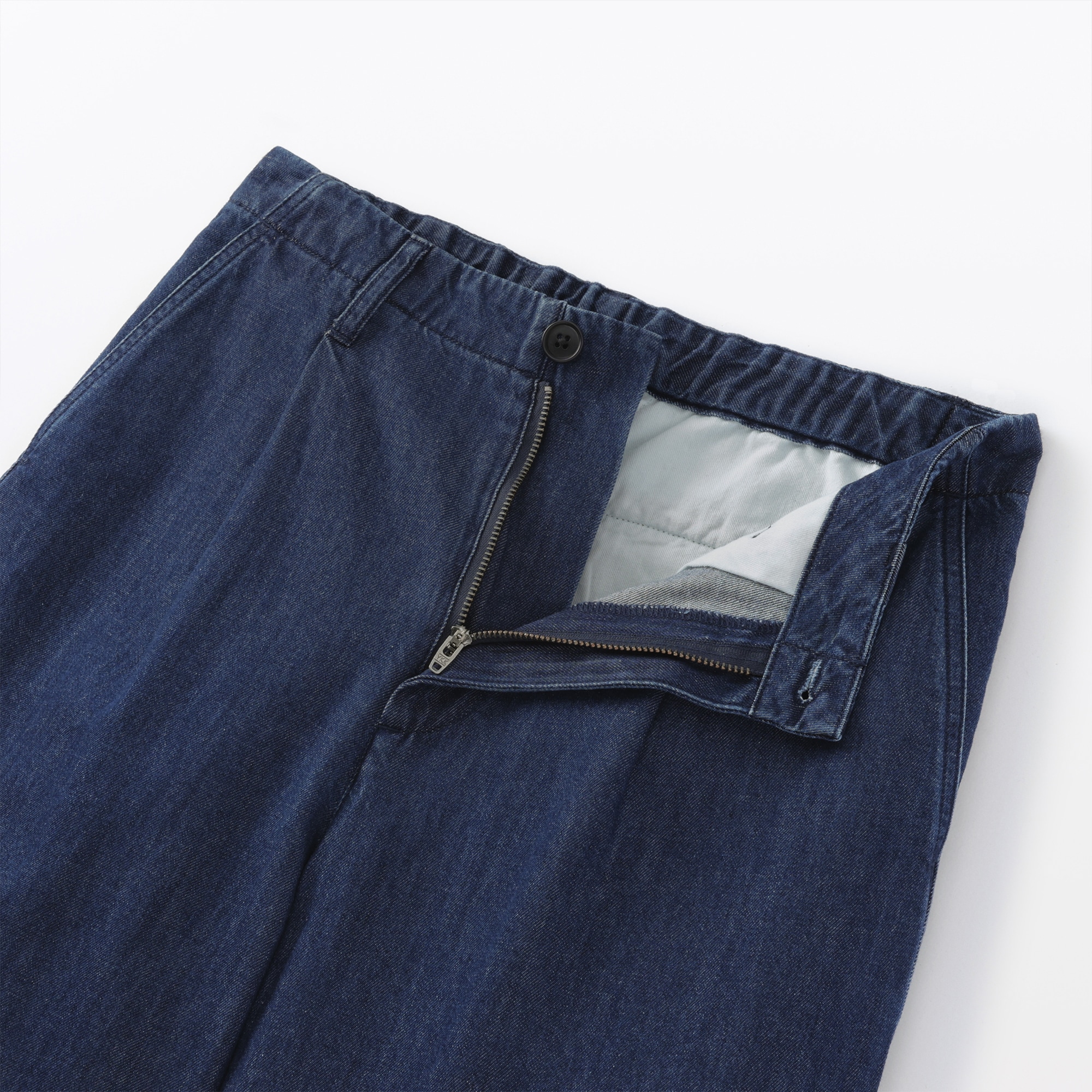 婦人 ライトオンスデニム タックワイドパンツ | 無印良品