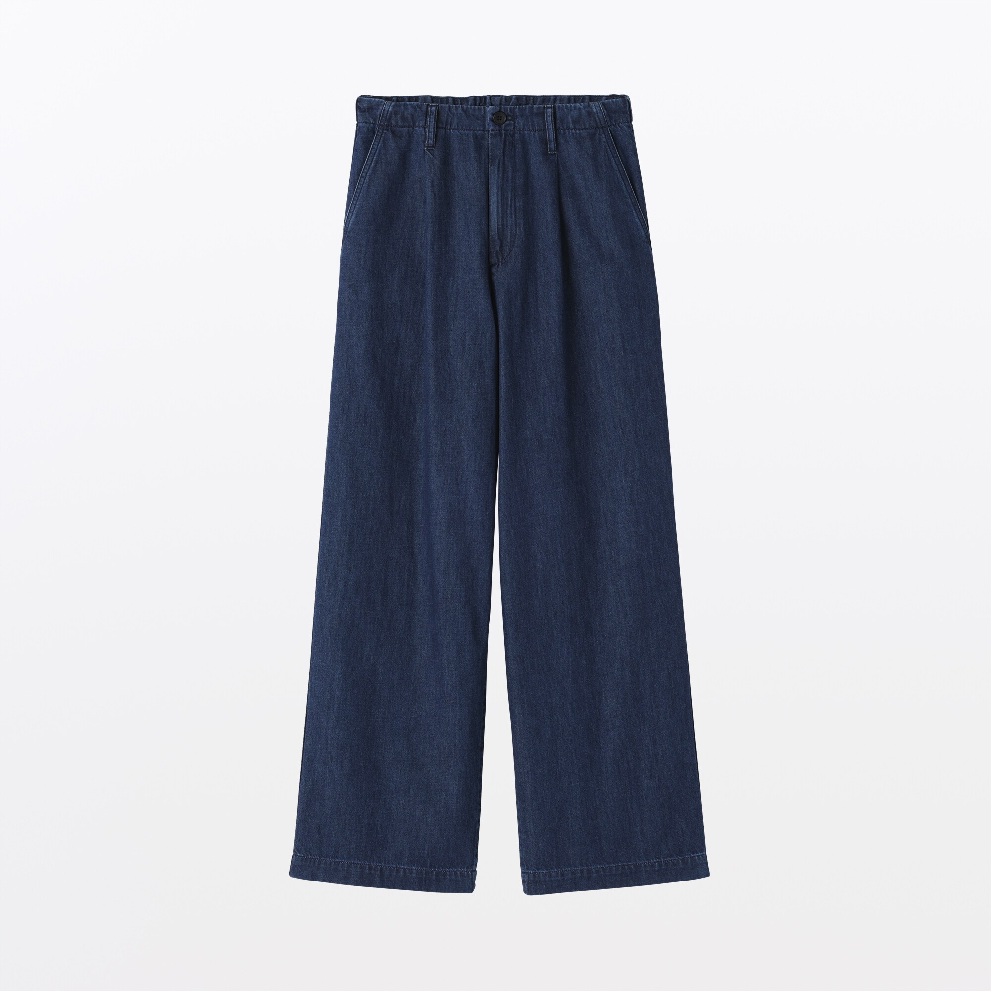 婦人 ライトオンスデニム タックワイドパンツ | 無印良品