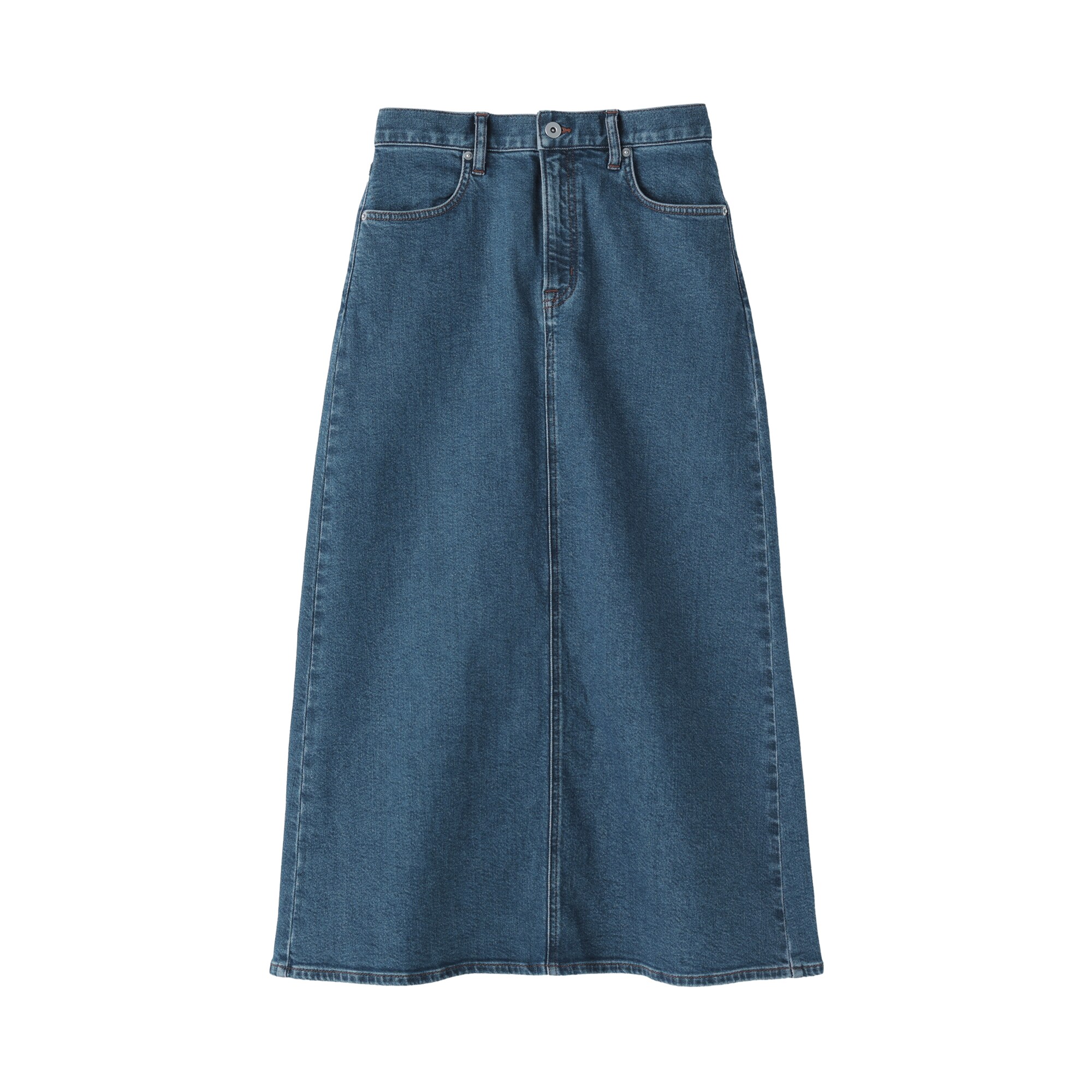婦人 ストレッチデニム Aラインスカート | 無印良品