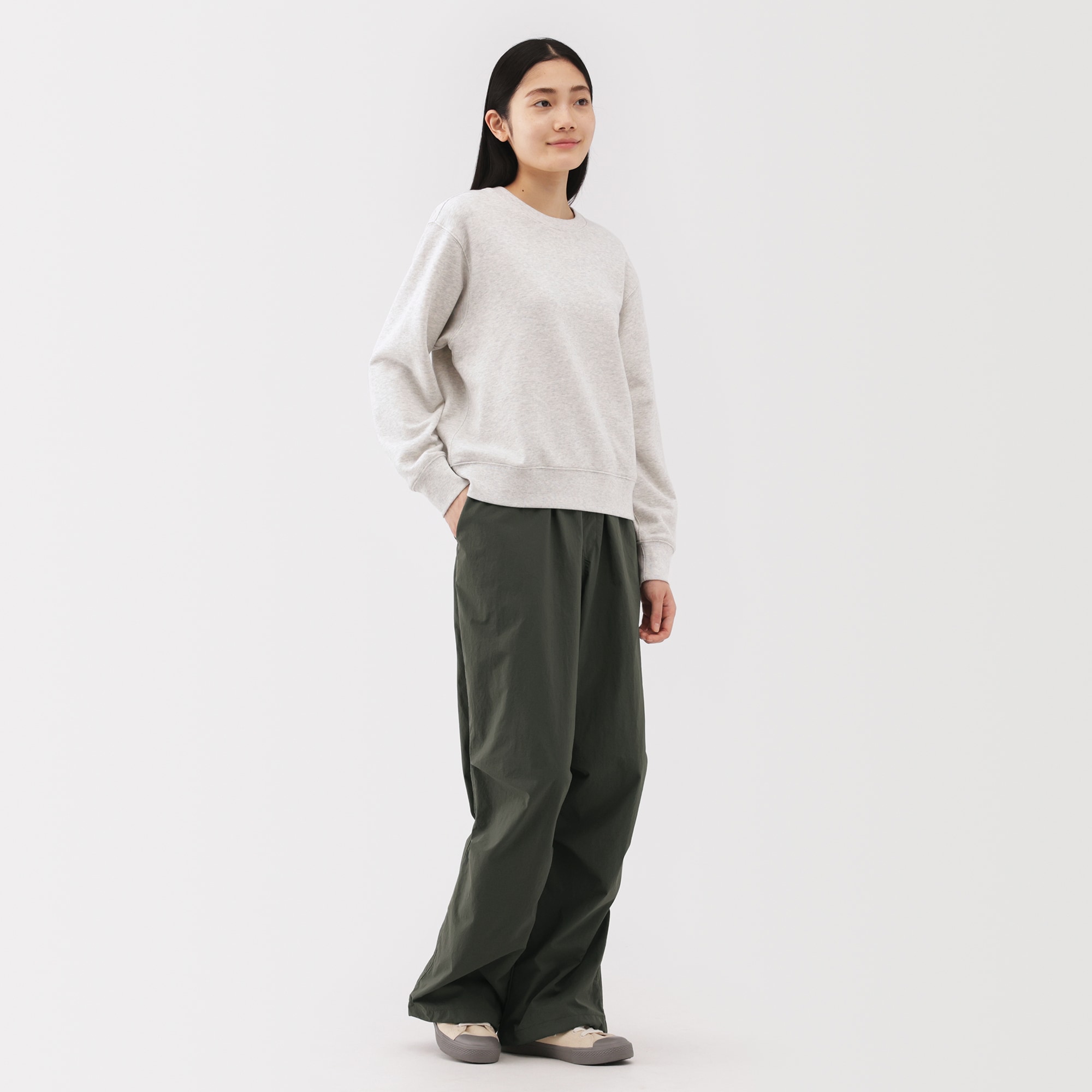 婦人　ユーティリティーイージーワイドパンツ