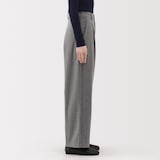 婦人　縦横ストレッチ起毛　タックワイドパンツ（Ｗｅｓｔｅｒｎ）