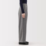 婦人　縦横ストレッチ起毛　タックワイドパンツ（Ｗｅｓｔｅｒｎ）