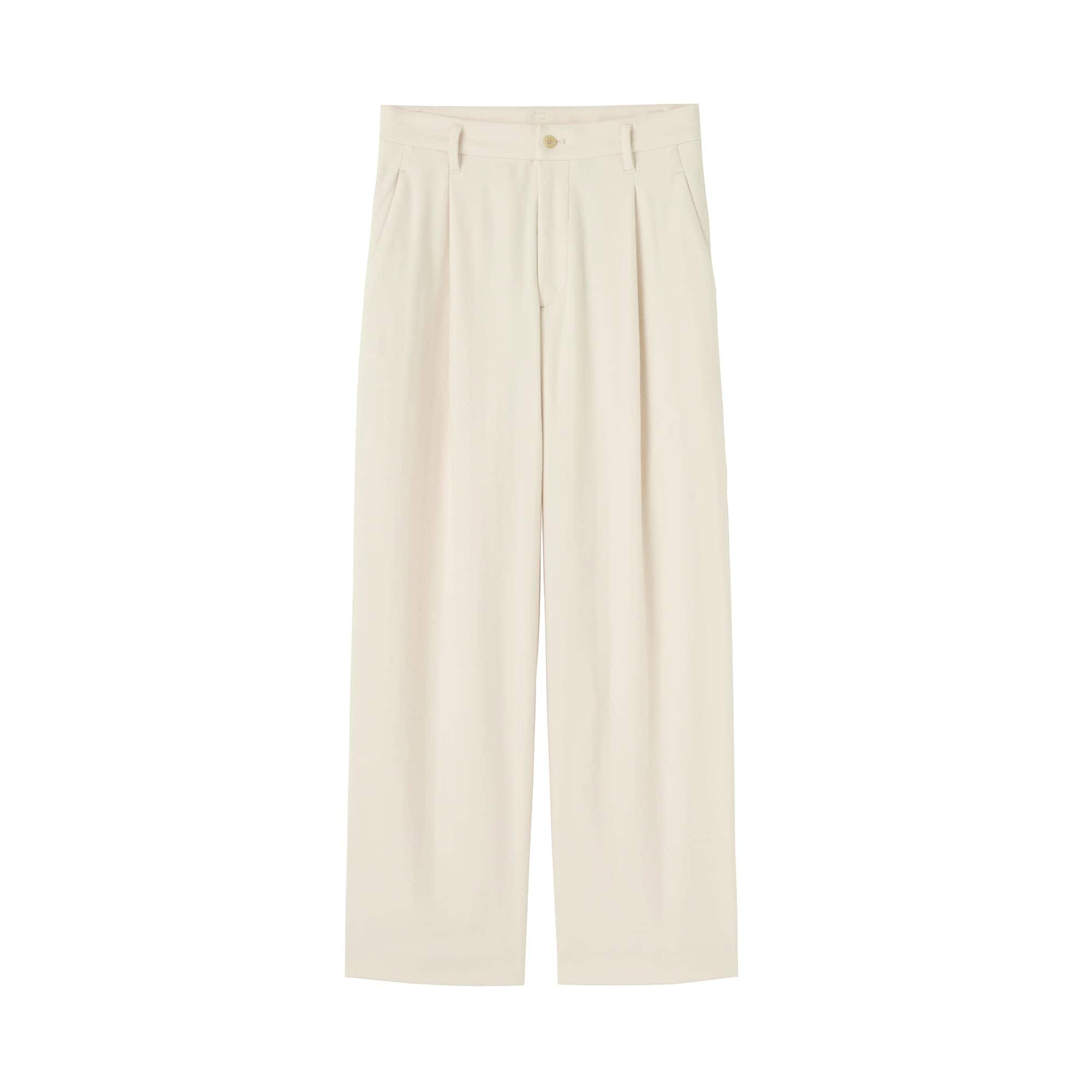 婦人　縦横ストレッチ起毛　タックワイドパンツ（Ｗｅｓｔｅｒｎ）