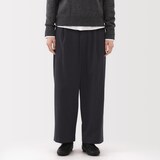 婦人　縦横ストレッチ起毛　タックワイドパンツ（Ｗｅｓｔｅｒｎ）
