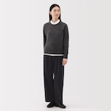 婦人　縦横ストレッチ起毛　タックワイドパンツ（Ｗｅｓｔｅｒｎ）