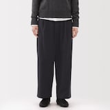 婦人　縦横ストレッチ起毛　タックワイドパンツ（Ｗｅｓｔｅｒｎ）