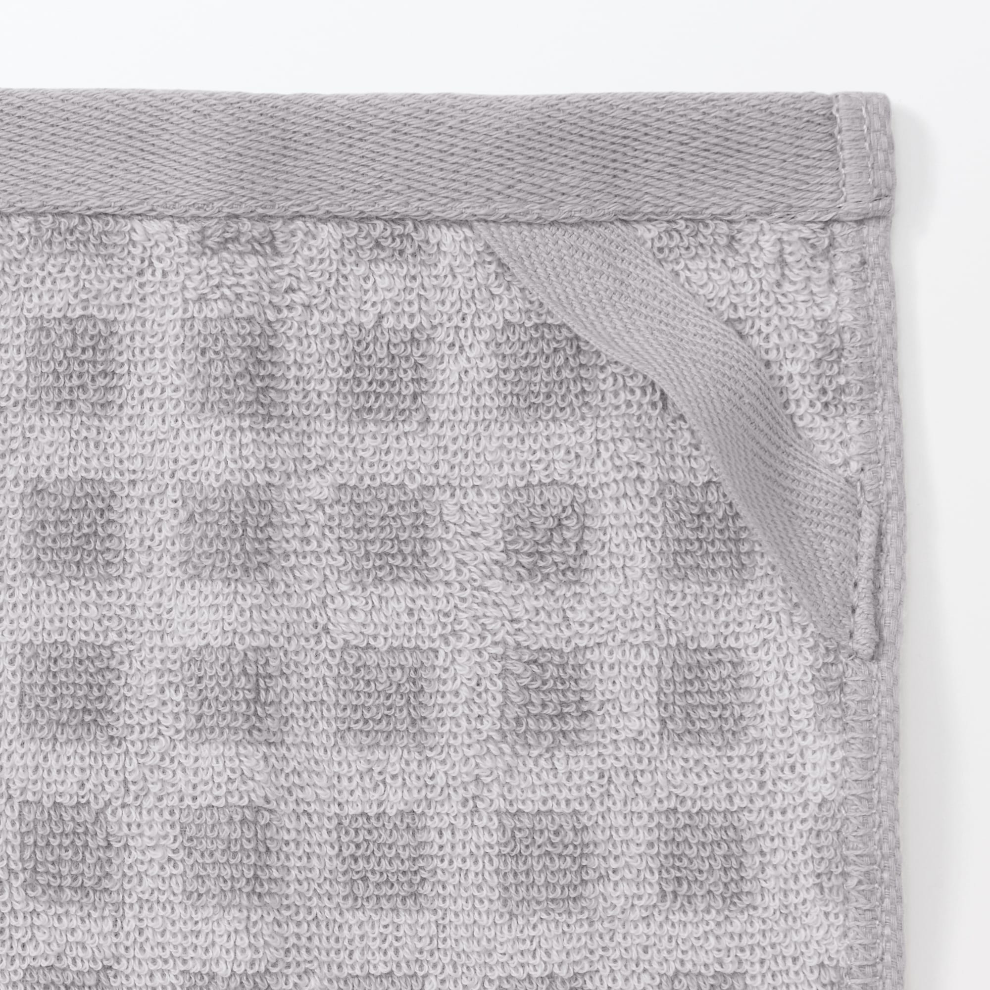 ふっくらパイルハンドタオルループ付き（柄）